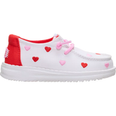 Wendy Toddler Embroidered Hearts