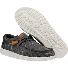 Wally Plaid Grey