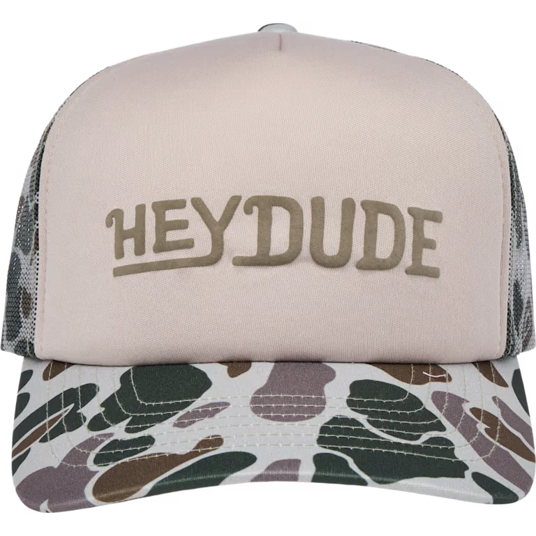 HEYDUDE Camo Foam Trucker